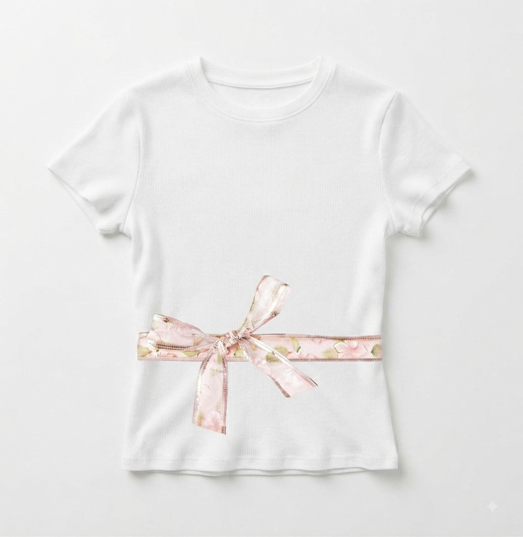 ribbon tee