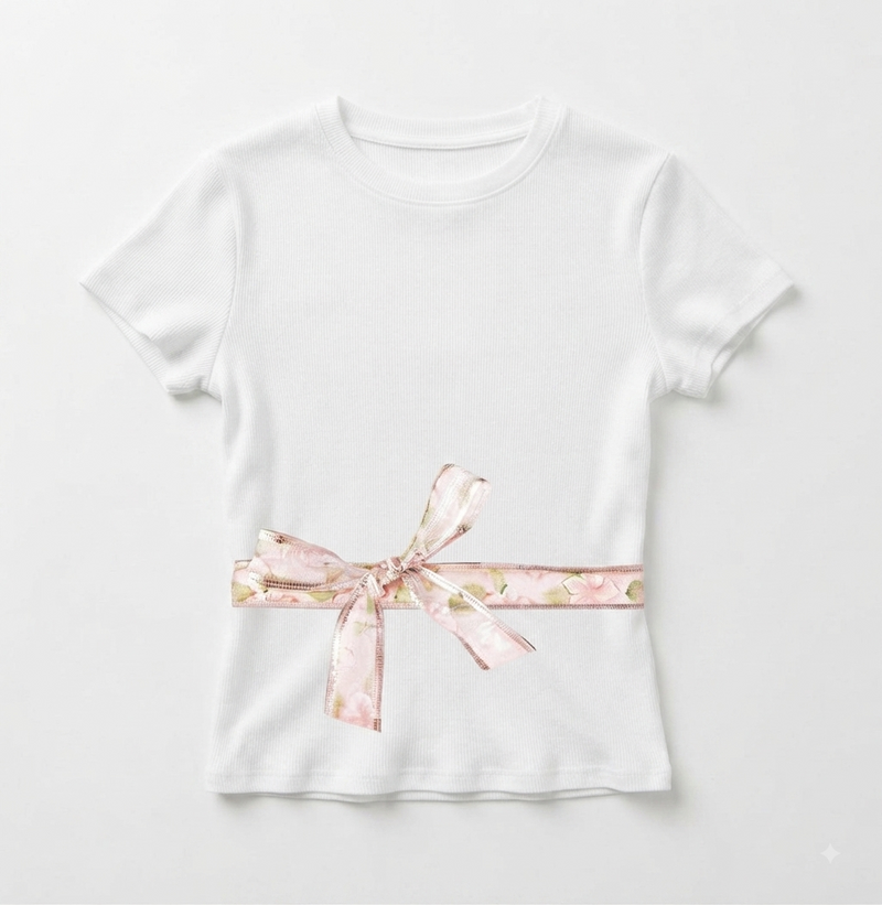 ribbon tee